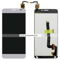 LCD digitizer assembly for Alcatel 6043 6043D idol X+ White